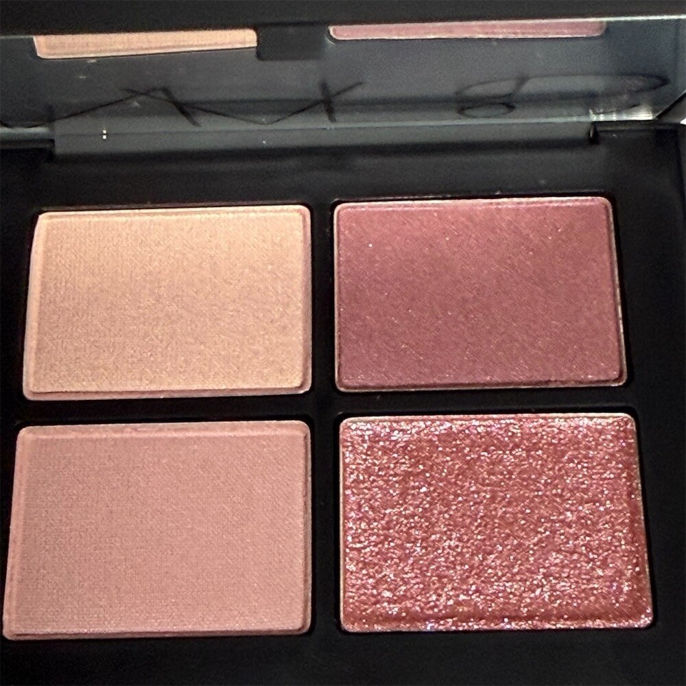 NARS Quad Eyeshadow Palette Kuala Lumpur 4 Shade Shimmer Satin Glitter NIB - Picture 1 of 16
